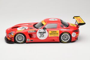 Mercedes SLS AMG GT3 #35 T. Heyer / T. Jager 24 Hours of Spa 2011 Minichamps 1:18 B66960196 Métal Moulé — image 3 sur 6
