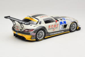 Mercedes SLS AMG GT3 #21 Rowe Racing M. Zehe / M. Hartung ADAC 24h Nurburgring 2012 Minichamps 1:18 151123121 Métal Moulé — image 2 sur 6
