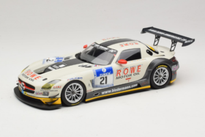 Mercedes SLS AMG GT3 #21 Rowe Racing M. Zehe / M. Hartung ADAC 24h Nurburgring 2012 Minichamps 1:18 151123121 Métal Moulé