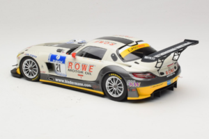 Mercedes SLS AMG GT3 #21 Rowe Racing M. Zehe / M. Hartung ADAC 24h Nurburgring 2012 Minichamps 1:18 151123121 Métal Moulé — image 5 sur 6