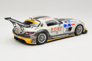 Mercedes SLS AMG GT3 #22 Rowe Racing R. Graf / M. Seyffarth ADAC 24h Nurburgring 2012 Minichamps 1:18 151123122 Métal Moulé — image 2 sur 6