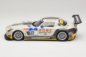Mercedes SLS AMG GT3 #22 Rowe Racing R. Graf / M. Seyffarth ADAC 24h Nurburgring 2012 Minichamps 1:18 151123122 Métal Moulé — image 3 sur 6