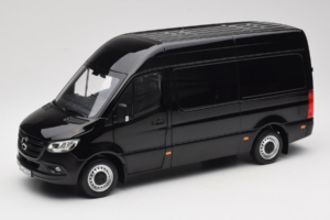 Mercedes Sprinter Noir Norev 1:18 183041 Métal Moulé