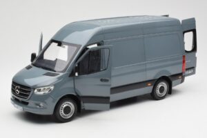 Mercedes Sprinter W907 Bleu Gris Norev 1:18 183423 Métal Moulé — image 2 sur 7