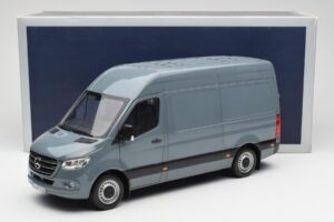 Mercedes Sprinter W907 Bleu Gris Norev 1:18 183423 Métal Moulé — image 7 sur 7