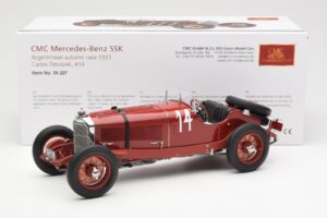 Mercedes SSK #14 Zatuszek Argentinian Autumn Race 1931 CMC 1:18 M-207 Métal Moulé — image 6 sur 6