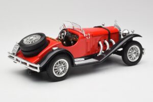 Mercedes SSK Rouge & Noir Bburago 1:18 3009-M1 Métal Moulé — image 2 sur 6