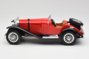 Mercedes SSK Rouge & Noir Bburago 1:18 3009-M1 Métal Moulé — image 3 sur 6