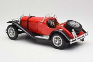 Mercedes SSK Rouge & Noir Bburago 1:18 3009-M1 Métal Moulé — image 5 sur 6
