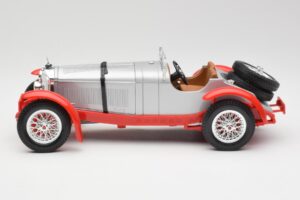 Mercedes SSK Argent & Rouge Bburago 1:18 3009-M2 Métal Moulé — image 3 sur 6