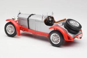 Mercedes SSK Argent & Rouge Bburago 1:18 3009-M2 Métal Moulé — image 5 sur 6