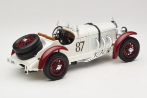 Mercedes SSKL #87 R. Caracciola Blanc 1931 Bburago 1:18 3002-P1 Métal Moulé — image 2 sur 6