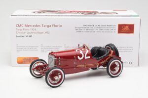 Mercedes #32 C. Lautenschlager / Traub Targa Florio 2nd Place 1924 CMC 1:18 M-187 Métal Moulé — image 6 sur 6
