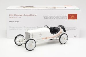 Mercedes Targa Florio Blanc CMC 1:18 M-206 Métal Moulé — image 6 sur 6