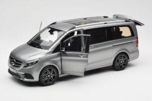 Mercedes V-Class W447 AMG Line Gris Métallique Norev 1:18 183488 Métal Moulé — image 2 sur 9