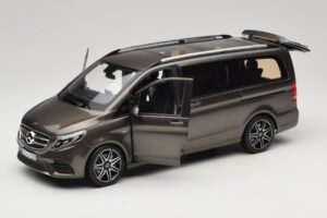 Mercedes V-Class W447 AMG Line Indium Grey Norev 1:18 183873 Métal Moulé — image 2 sur 8