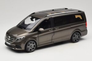 Mercedes V-Class W447 AMG Line Indium Grey Norev 1:18 183873 Métal Moulé