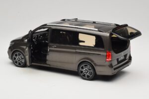 Mercedes V-Class W447 AMG Line Indium Grey Norev 1:18 183873 Métal Moulé — image 5 sur 8