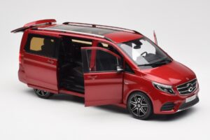 Mercedes V-Class W447 Designo Hyacinth Rouge Métallisé Norev 1:18 B66004166 Métal Moulé — image 4 sur 7