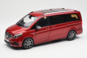 Mercedes V-Class W447 Designo Hyacinth Rouge Métallisé Norev 1:18 B66004166 Métal Moulé