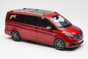 Mercedes V-Class W447 Designo Hyacinth Rouge Métallisé Norev 1:18 B66004166 Métal Moulé — image 5 sur 7