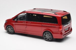 Mercedes V-Class W447 Designo Hyacinth Rouge Métallisé Norev 1:18 B66004166 Métal Moulé — image 6 sur 7