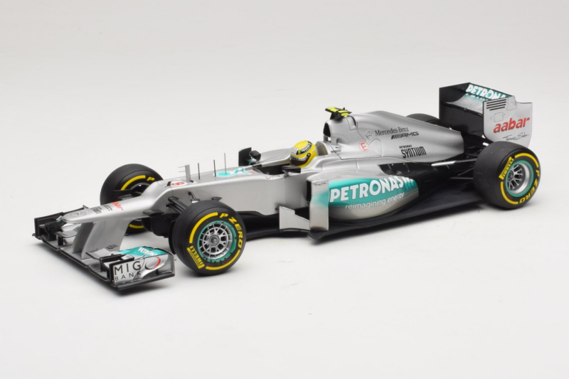 Mercedes W03 #8 N. Rosberg Mercedes AMG Petronas 2012 Minichamps 1:18 110120008 Métal Moulé