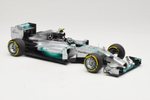 Mercedes W05 #6 N. Rosberg Mercedes AMG Petronas Abu Dhabi Grand Prix 2014 Minichamps 1:18 110140406 Métal Moulé — image 4 sur 7