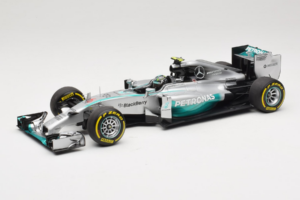Mercedes W05 #6 N. Rosberg Mercedes AMG Petronas Abu Dhabi Grand Prix 2014 Minichamps 1:18 110140406 Métal Moulé