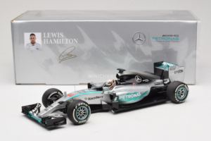Mercedes W06 #44 L. Hamilton Mercedes AMG Petronas Australian Grand Prix Winner 2015 Minichamps 1:18 110150044 Métal Moulé — image 7 sur 7