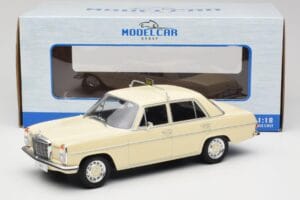 Mercedes W115 Beige Taxi MCG 1:18 MCG18055 Métal Moulé — image 6 sur 6