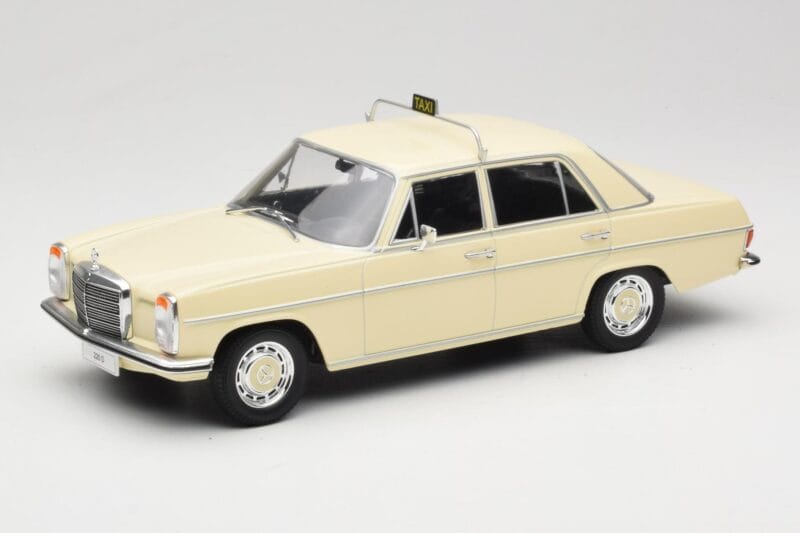 Mercedes W115 Beige Taxi MCG 1:18 MCG18055 Métal Moulé