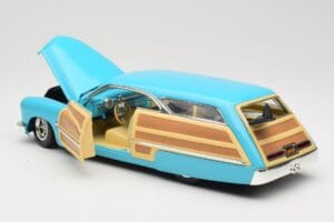 Mercury Merc Woodie Bleu Hot Wheels 1:18 27806 Métal Moulé — image 5 sur 8