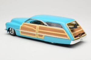 Mercury Merc Woodie Bleu Hot Wheels 1:18 27806 Métal Moulé — image 7 sur 8