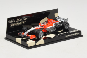 MF1 M16 #18 T. Monteiro MF1 Racing Showcar 2006 Minichamps 1:43 400060088 Métal Moulé — image 2 sur 5