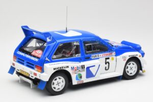 MG Metro 6R4 #5 T. Pond / R. Arthur Rally Monte Carlo 1986 Sun Star 1:18 5537 Métal Moulé — image 3 sur 8