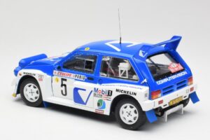 MG Metro 6R4 #5 T. Pond / R. Arthur Rally Monte Carlo 1986 Sun Star 1:18 5537 Métal Moulé — image 7 sur 8