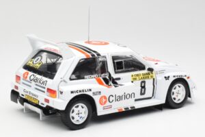 MG Metro 6R4 #8 P. Eklund / D. Whittock Rally Finland 1986 Sun Star 1:18 5536 Métal Moulé — image 3 sur 8