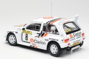 MG Metro 6R4 #8 P. Eklund / D. Whittock Rally Finland 1986 Sun Star 1:18 5536 Métal Moulé — image 7 sur 8