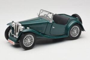 MG TC Midget Shires Green Road Legends 1:18 92468 Métal Moulé