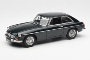 MGB GT Mk2 Coupe Racing Vert AUTOart 1:18 76602 Métal Moulé