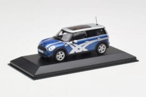 Mini Clubman R55 Cooper S Blue Metallic Onitsuka Tiger Minichamps 1:43 403138676 Métal Moulé — image 2 sur 4