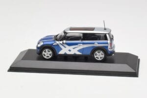 Mini Clubman R55 Cooper S Blue Metallic Onitsuka Tiger Minichamps 1:43 403138676 Métal Moulé