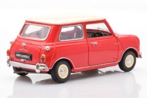 Mini Cooper 1275 S Rouge Kyosho 1:18 8840 Métal Moulé — image 3 sur 8