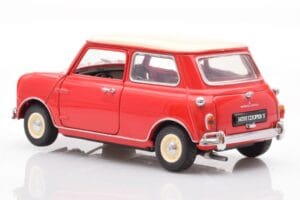 Mini Cooper 1275 S Rouge Kyosho 1:18 8840 Métal Moulé — image 7 sur 8