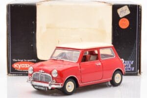 Mini Cooper 1275 S Rouge Kyosho 1:18 8840 Métal Moulé — image 8 sur 8