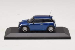 Mini Cooper One R50 Aero Bleu Minichamps 1:43 431138270 Métal Moulé