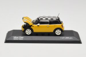 MINI One R50 Jaune Minichamps 1:43 431138104 Métal Moulé — image 2 sur 5