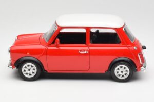 Mini Cooper Rouge Bburago 1:18 3379 Métal Moulé — image 4 sur 8