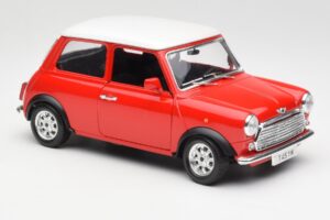 Mini Cooper Rouge Bburago 1:18 3379 Métal Moulé — image 6 sur 8